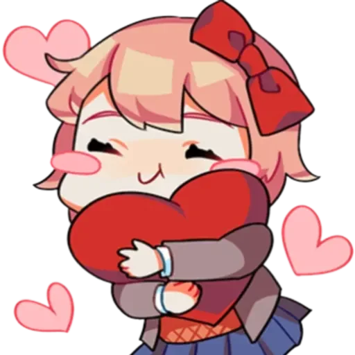 Sticker Doki Doki Literature Club Sticker Pack - 11