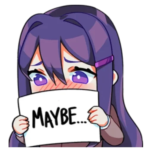 Sticker Doki Doki Literature Club Sticker Pack - 9