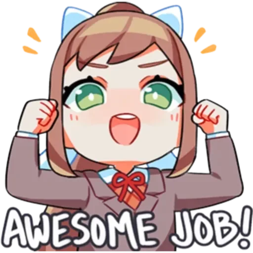 Sticker Doki Doki Literature Club Sticker Pack - 6