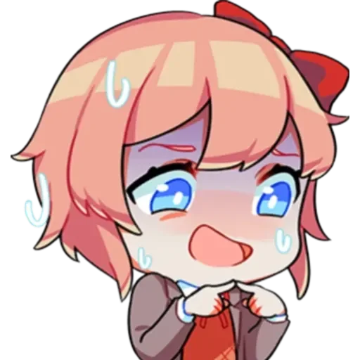 Sticker Doki Doki Literature Club Sticker Pack - 1