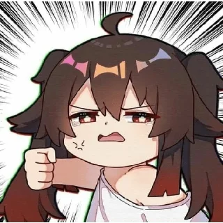 Стикер Hu Tao❤️‍🔥 - 2