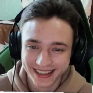 headphones human face person