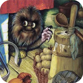 Sticker Домовой - 3