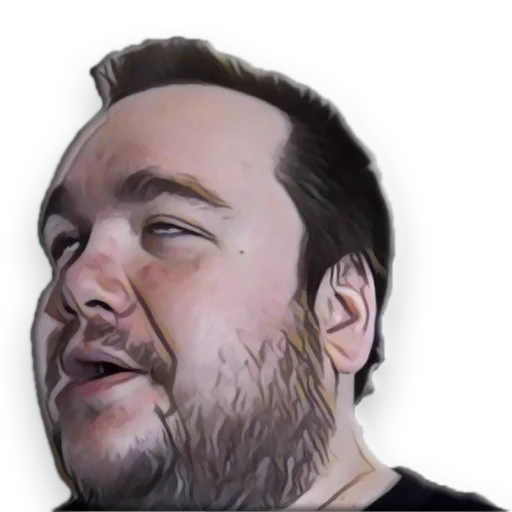 human face man sketch