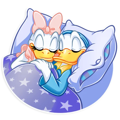 Sticker Donald and Daisy - 10