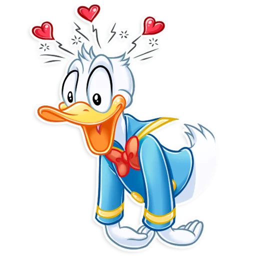 Sticker Donald and Daisy - 9