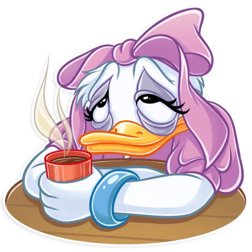 Sticker Donald and Daisy - 8