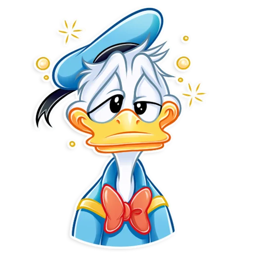 Sticker Donald and Daisy - 7