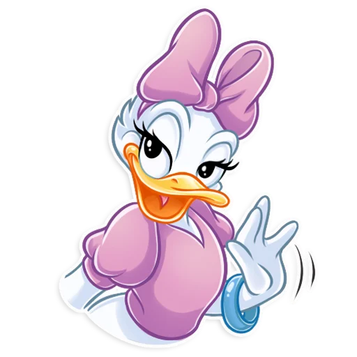 Sticker Donald and Daisy - 6