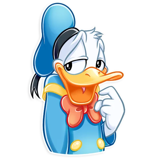 Sticker Donald and Daisy - 5