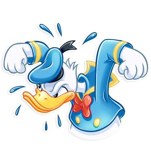Sticker Donald and Daisy - 4