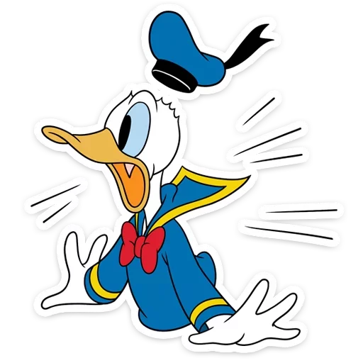 Стикер Donald Duck and Daisy @TgSticker - 3
