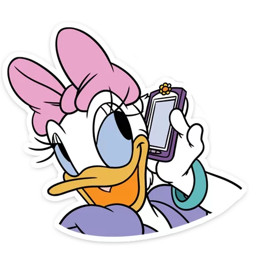 Стикер Donald Duck and Daisy @TgSticker - 1