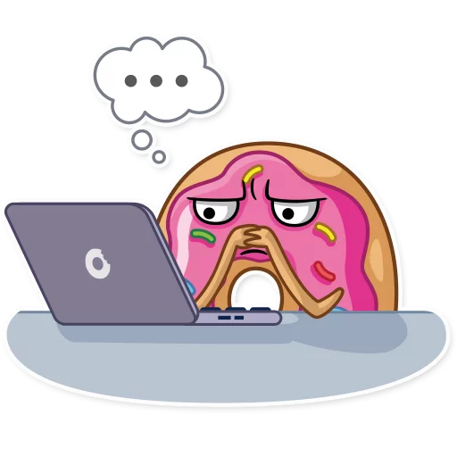 cartoon clipart laptop