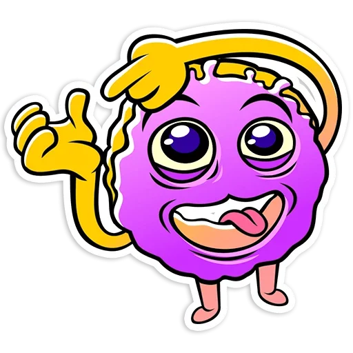 Sticker DonutsTime - 1