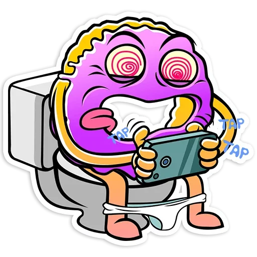 Sticker DonutsTime - 1