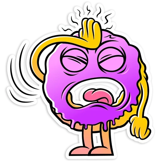 Sticker DonutsTime - 1