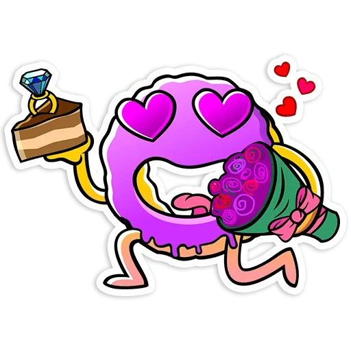 Sticker DonutsTime - 1