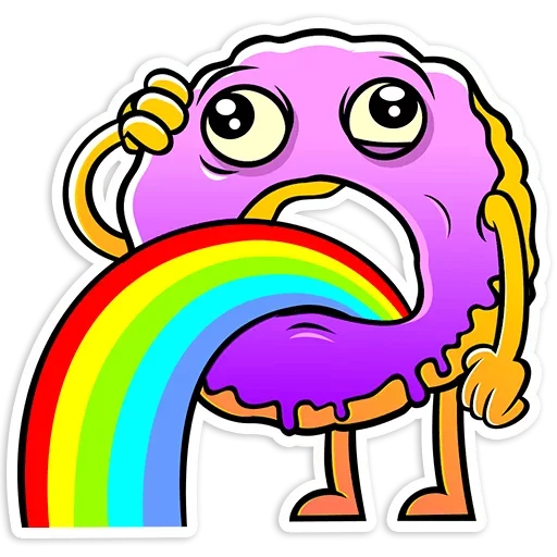 Sticker DonutsTime - 1