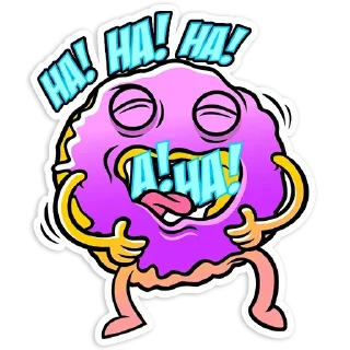 Стикер Donuts @stickersb2b - 4