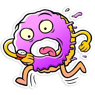 Стикер Donuts @stickersb2b - 10