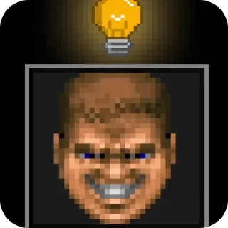 Стикер Doom prikole - 2