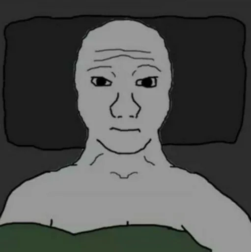 Стикер Doomer | @HolyPulpFiction - 11