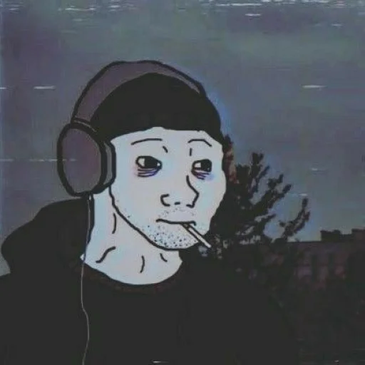 Стикер Doomer | @HolyPulpFiction - 5