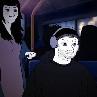 Стикер Doomer - 4