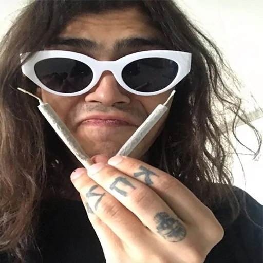 person goggles human face