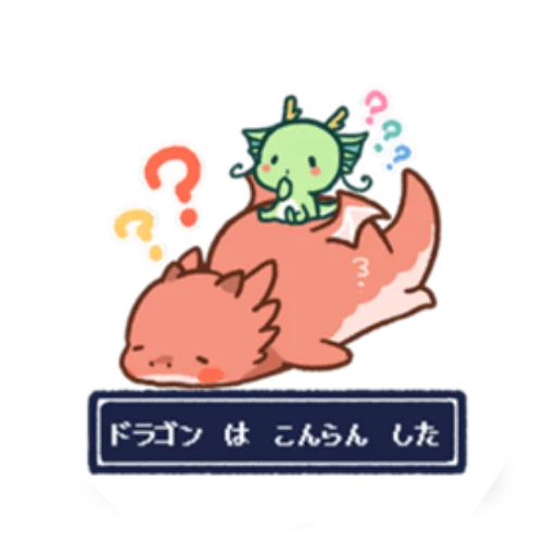 Стикер Doragons - 1