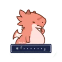 Sticker Yuttari Dragon - 9