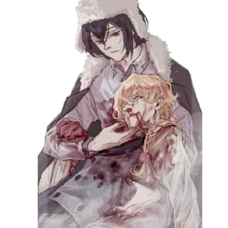 Sticker Достогоголь~ @stikers_animeLove - 4