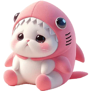 Стикер Парные Акулы @Nyasticks - 7