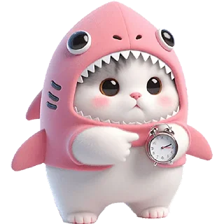 Стикер Парные Акулы @Nyasticks - 0