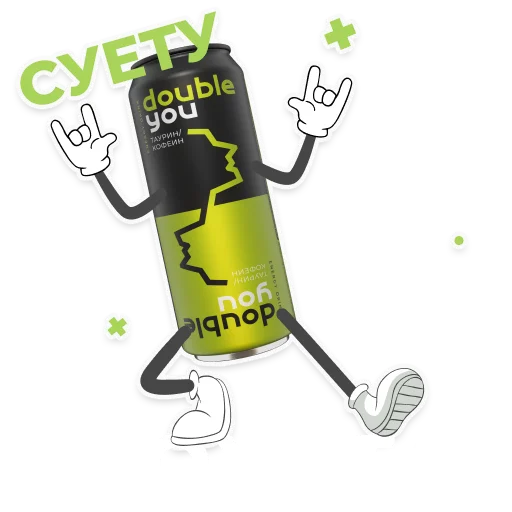 Sticker Double_you - 1