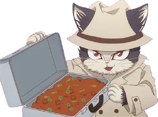 Стикер Doukyonin wa Hiza - 8