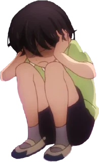 Стикер Doukyonin wa Hiza - 10