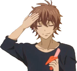 Стикер Doukyonin wa Hiza - 3