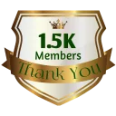 Sticker @DownloadStics - Thank You Members - 7