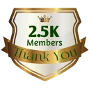 Sticker @DownloadStics - Thank You Members - 2