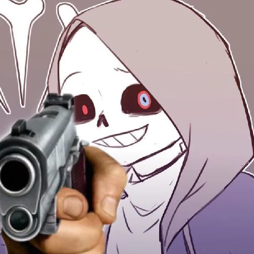 cartoon weapon sketch