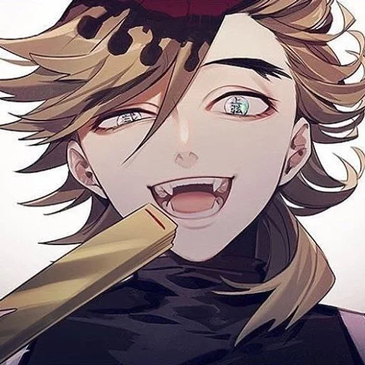 аниме человеческое лицо мультфильм