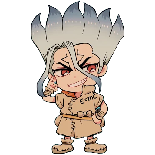 Стикер Dr. Stone [@TodorokiShouto] - 11