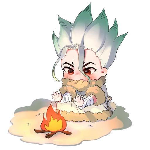 Стикер Dr. Stone [@TodorokiShouto] - 10