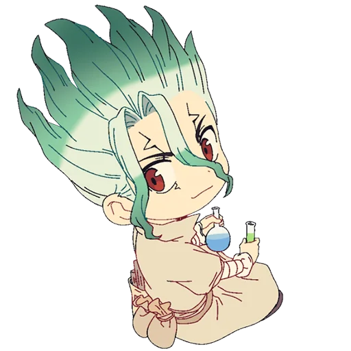 Стикер Dr. Stone [@TodorokiShouto] - 3