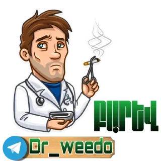 Стикер @Dr_weedo - 1