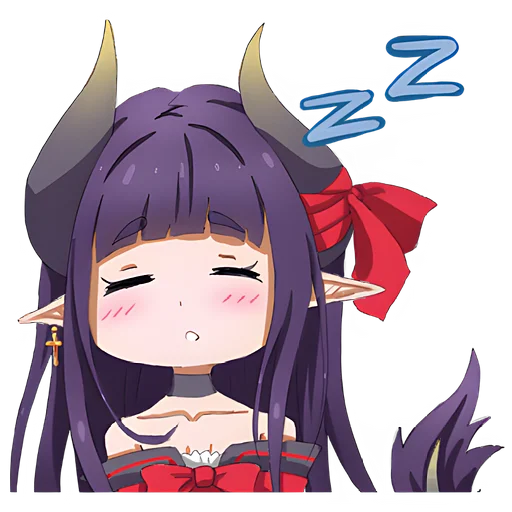 Стикер Дракоша Мина @nyasticks - 7