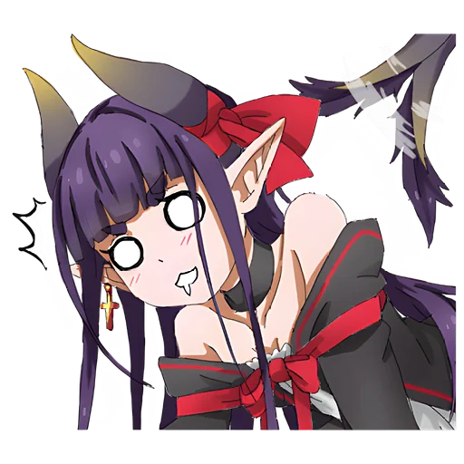 Стикер Дракоша Мина @nyasticks - 5