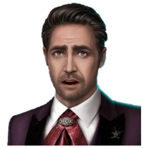 human face person tie